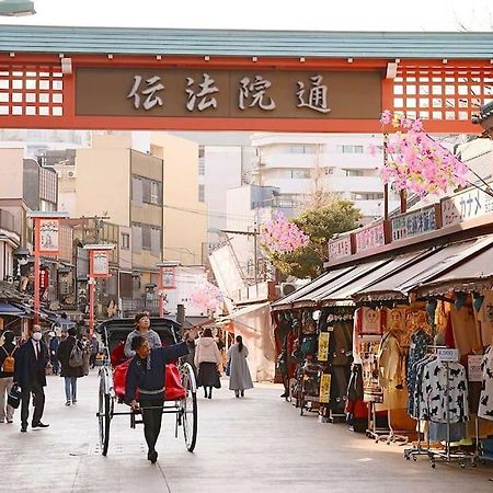 203 Oshiage Sta 3Mins Walk! Wi-Fi Elevator 4Pax Lägenhet Tokyo prefektur Exteriör bild