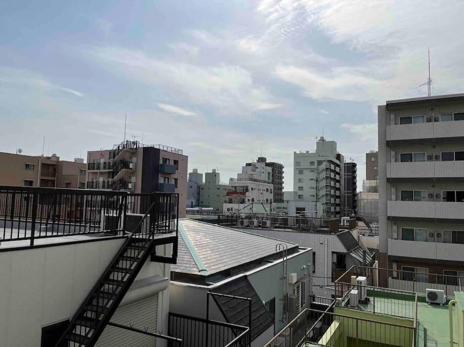 203 Oshiage Sta 3Mins Walk! Wi-Fi Elevator 4Pax Lägenhet Tokyo prefektur Exteriör bild